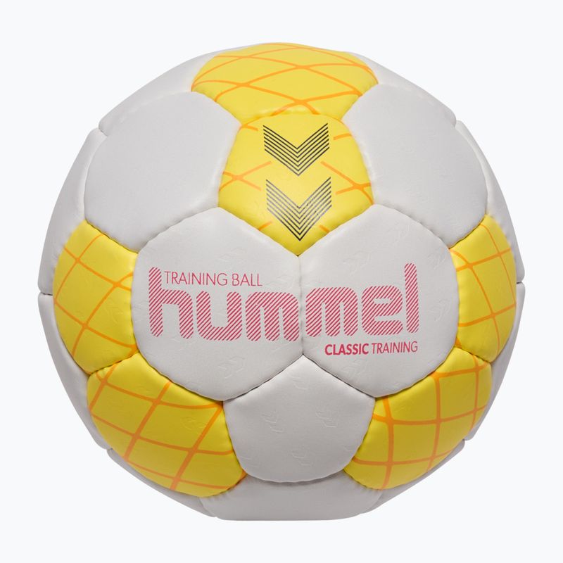 Minge de handbal Hummel Classic Training HB white/yellow/blue size 2