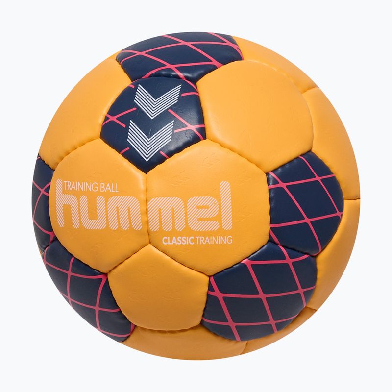 Minge de handbal Hummel Classic Training HB orange/marine/red size 3 2
