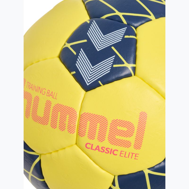 Minge de handbal Hummel Classic Elite HB yellow/marine size 1 4