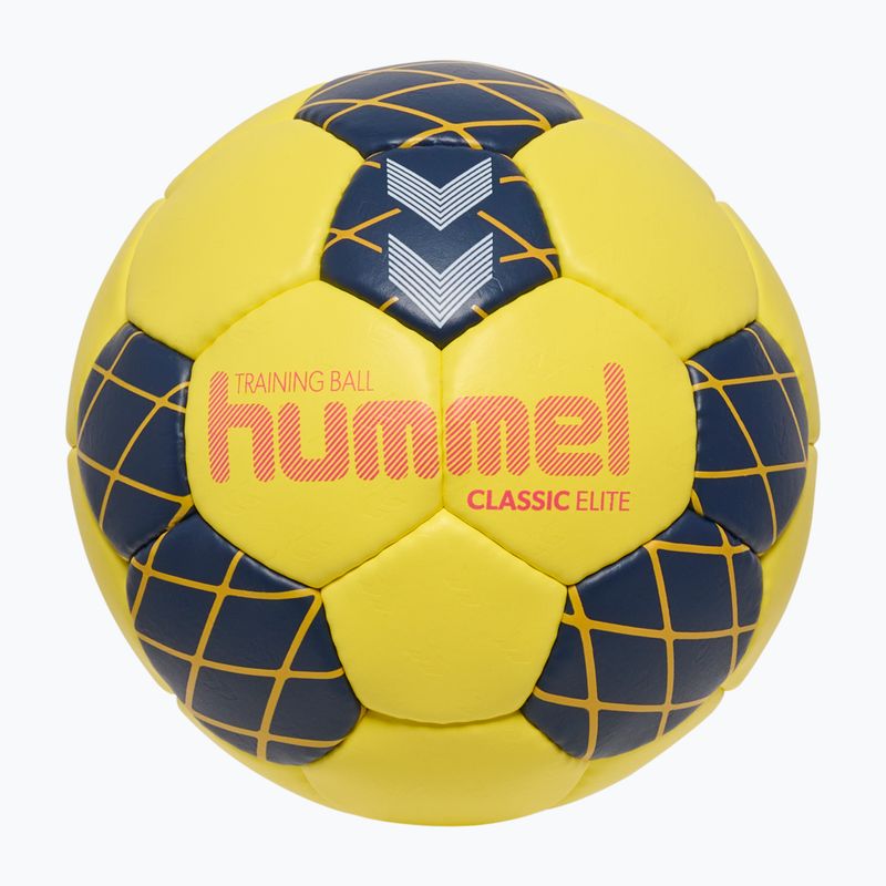 Minge de handbal Hummel Classic Elite HB yellow/marine/orange size 2