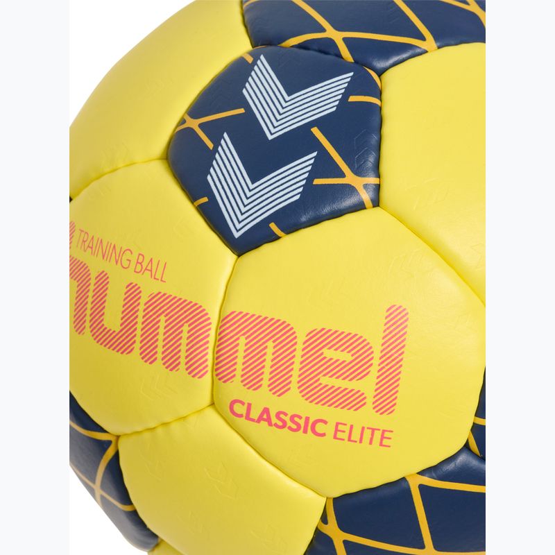 Minge de handbal Hummel Classic Elite HB yellow/marine/orange size 2 4