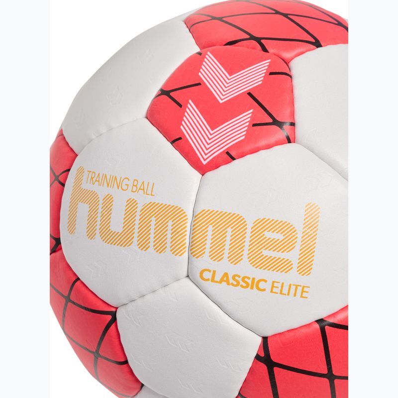 Minge de handbal Hummel Classic Elite HB off white/red/black size 2 4