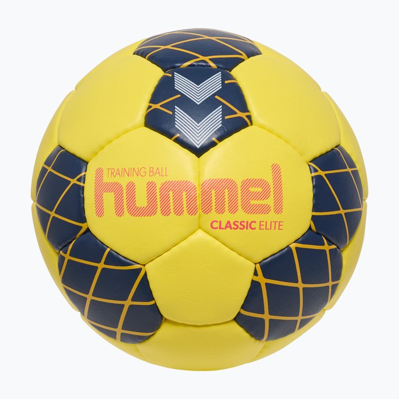 Minge de handbal Hummel Classic Elite HB yellow/marine/red size 3
