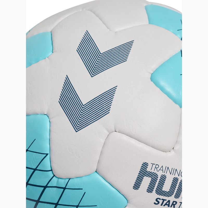 Minge de handbal Hummel Startraining HB white/light blue/navy size 2 4