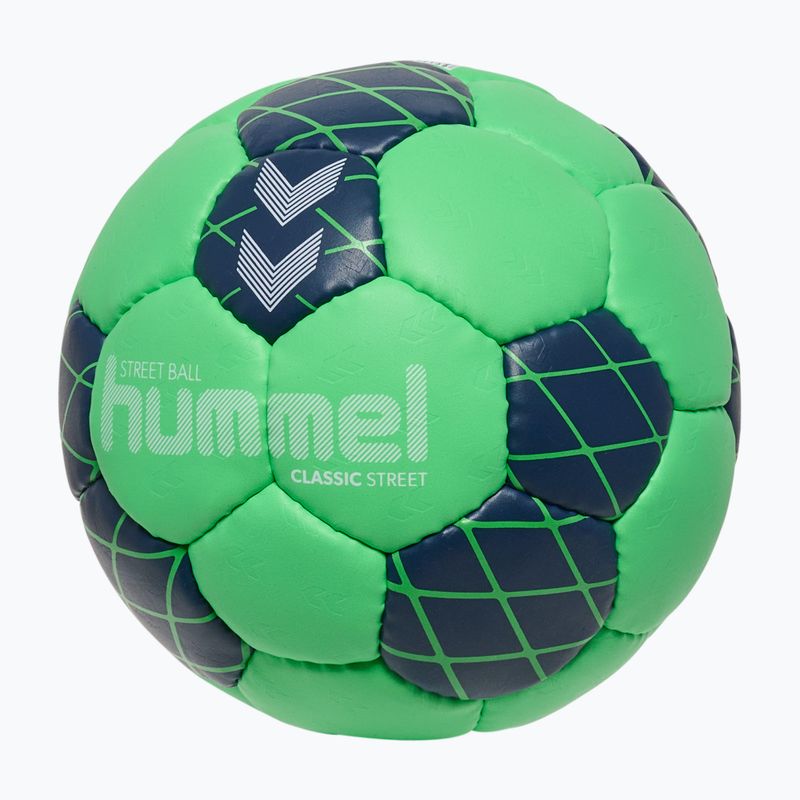 Minge de handbal Hummel Classic Street HB green/navy size 0.0 2