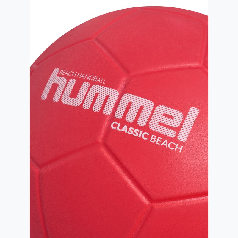 Minge de handbal Hummel Classic Beach HB red/white size 3 3