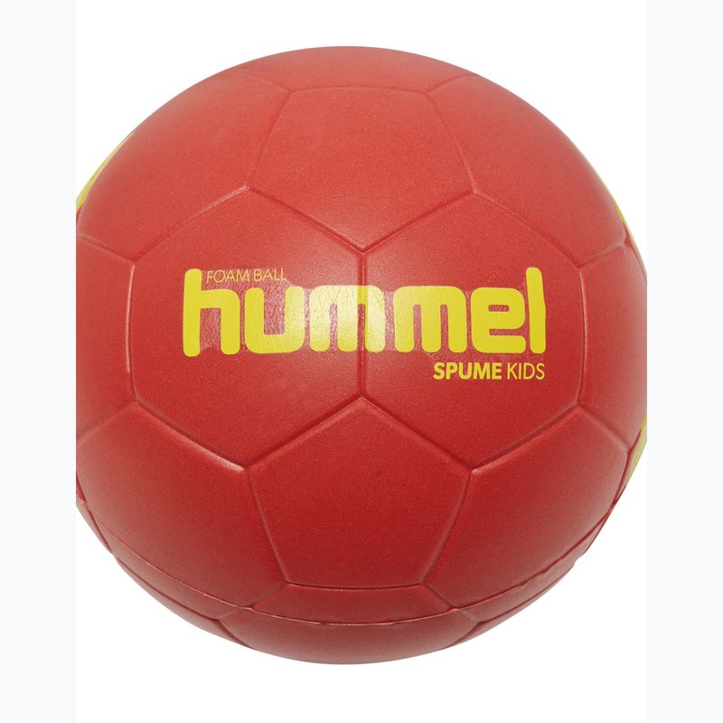 Minge de handbal pentru copii Hummel Classic Spume HB Jr burgundy/yellow size 0.0 3