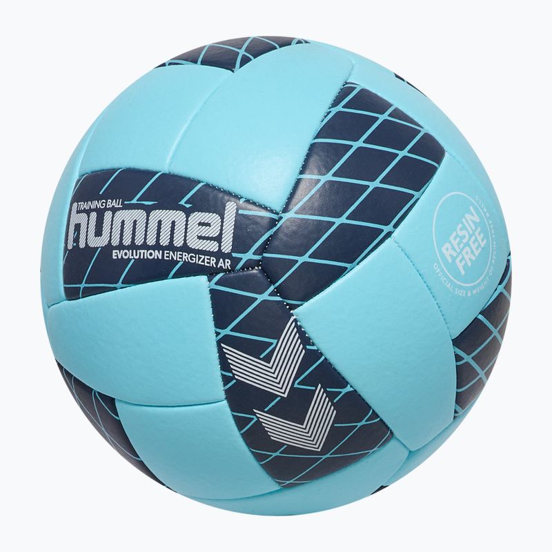 Minge de handbal Hummel Evolution Energizer AR HB light blue/marine size 1