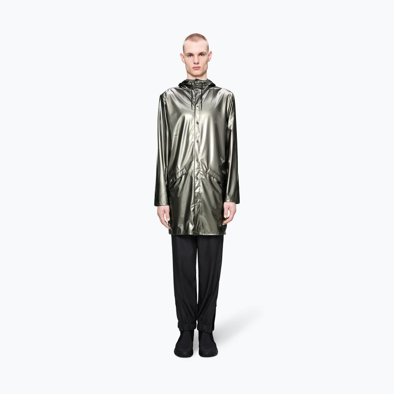 Geacă Rains Long Jacket raven 5