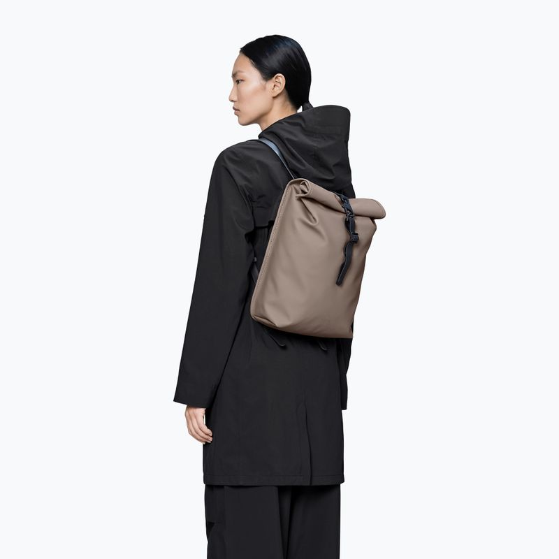 Rucsac de oraș Rains Rolltop Rucksack Mini Cinder 3
