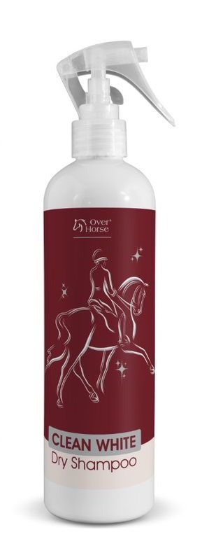 Over Horse Clean White Șampon uscat 400 ml clnwht-shmp