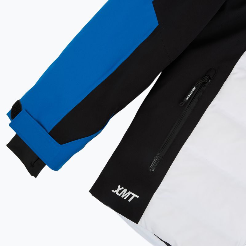 Geacă de schi pentru bărbați BERGSON Velox Stx ibiza blue/white 5