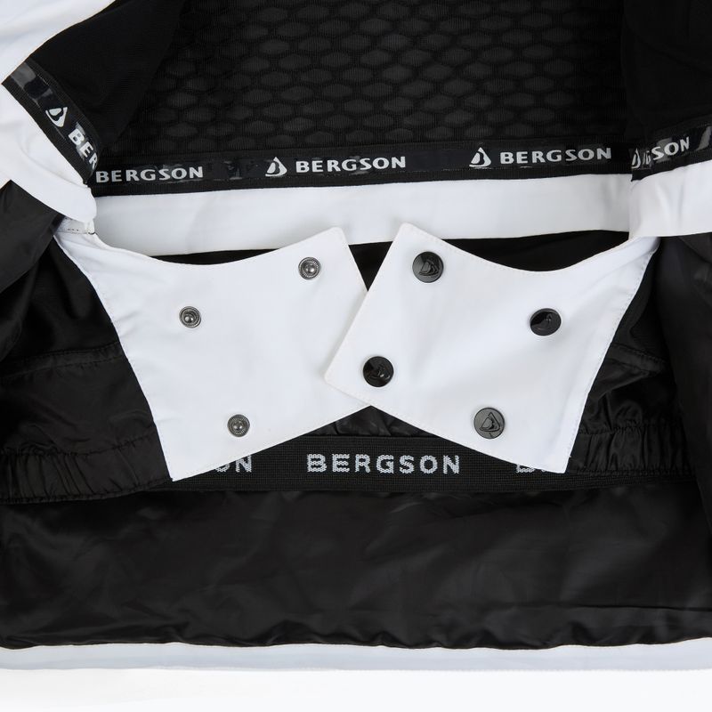 Geacă de schi pentru bărbați BERGSON Velox Stx ibiza blue/white 9