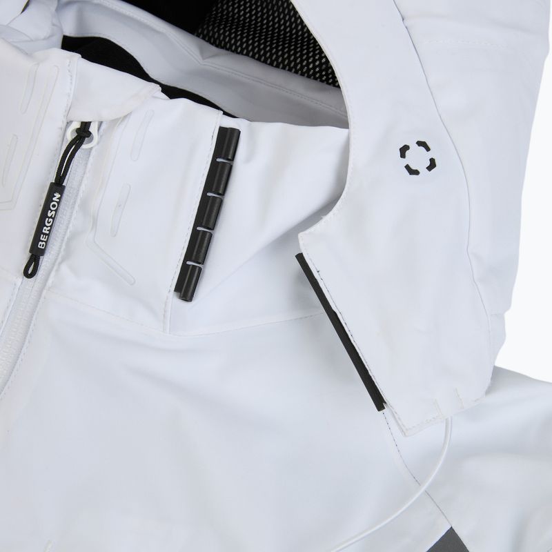Geacă de schi pentru bărbați BERGSON Velox Stx white/grey 6