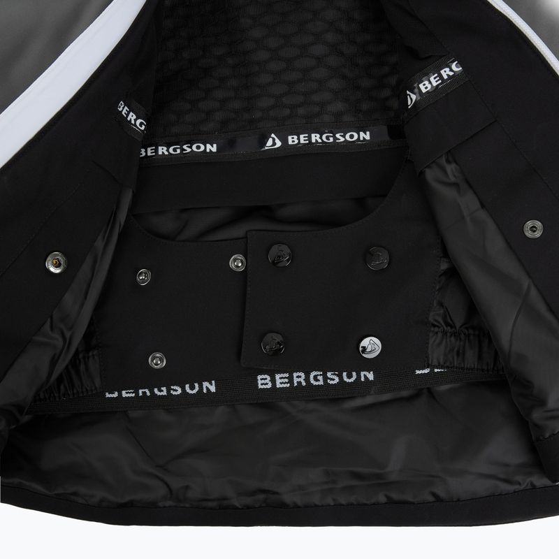 Geacă de schi pentru bărbați BERGSON Velox Stx white/grey 9