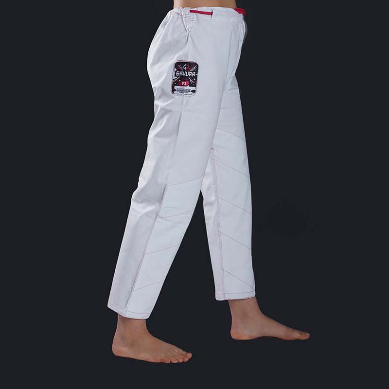 GI to BJJ pentru femei BJJ Ground Game Sakura alb GISAKWHF1 8