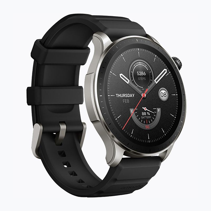 Amazfit GTR 4 Superspeed ceas + cântar negru/argintiu W2166EU1N 3