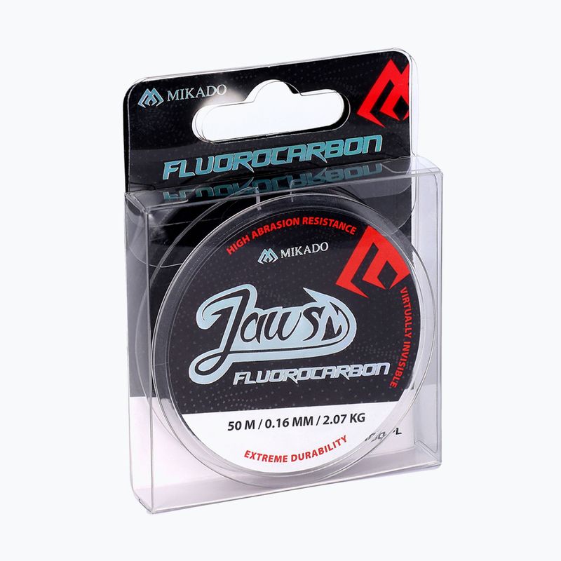 Mikado Fluorocarbon Fluorocarbon Jaws linie de pescuit transparent ZFLJ01-010-50