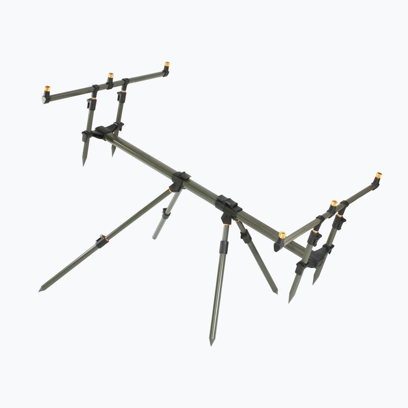 Rod Pod pentru 3 lansete Mikado Threeliner 3 negru AMP03-123-3