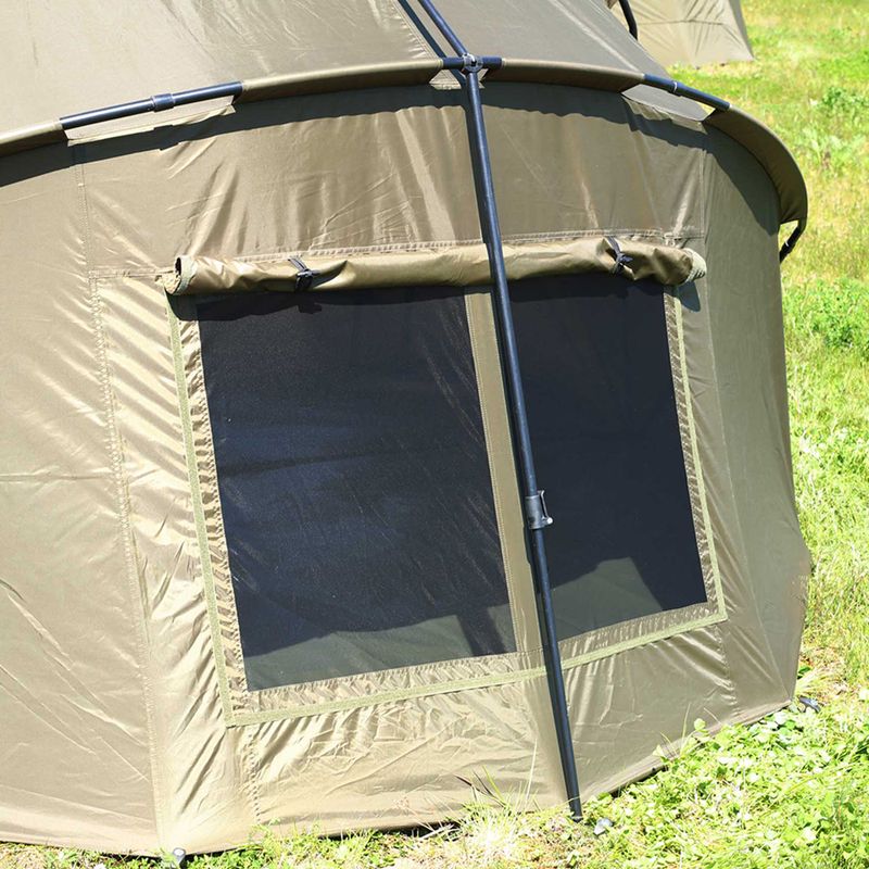 Mikado Enclave 2 Man Carp Tent Bivvy verde IS14-BV003 4