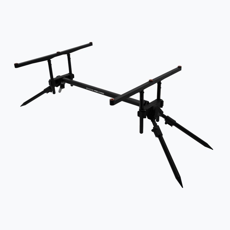 Rod Pod pentru 3 lansete Mikado Sterter Pod 3 negru AMP03-106-3