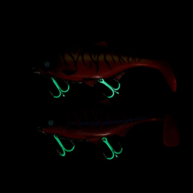 Armătură de momeli Mikado Jaws Double Evo Stinger Fluo 2