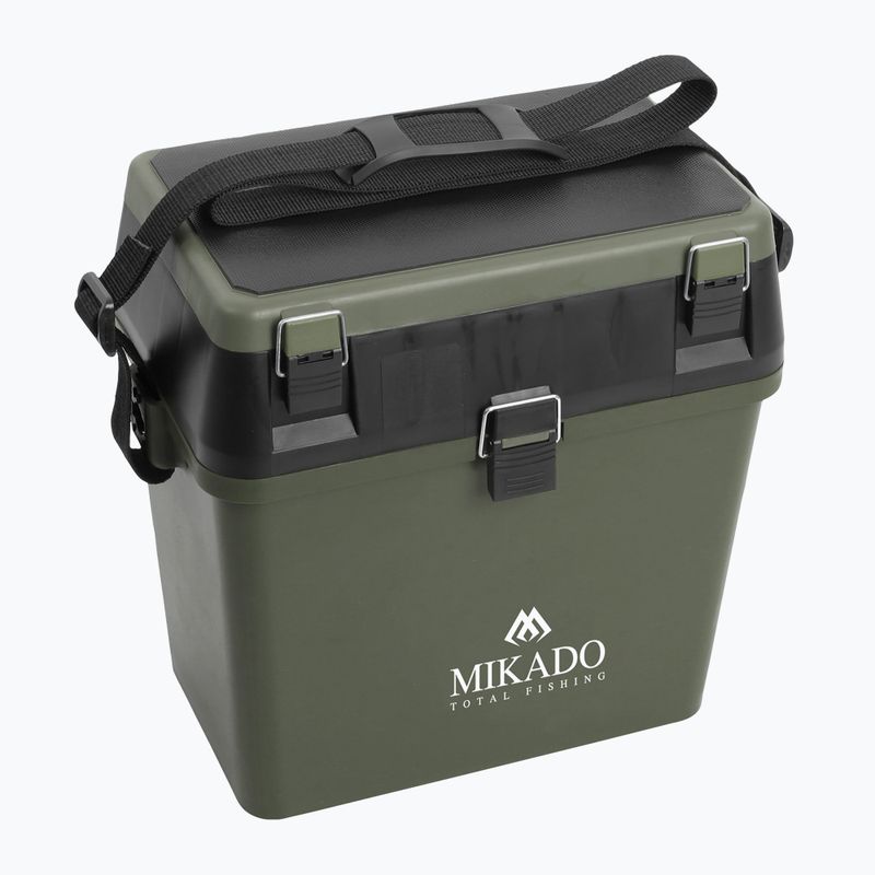 Scaun de pescuit Mikado caseta de pescuit ABM 317 verde