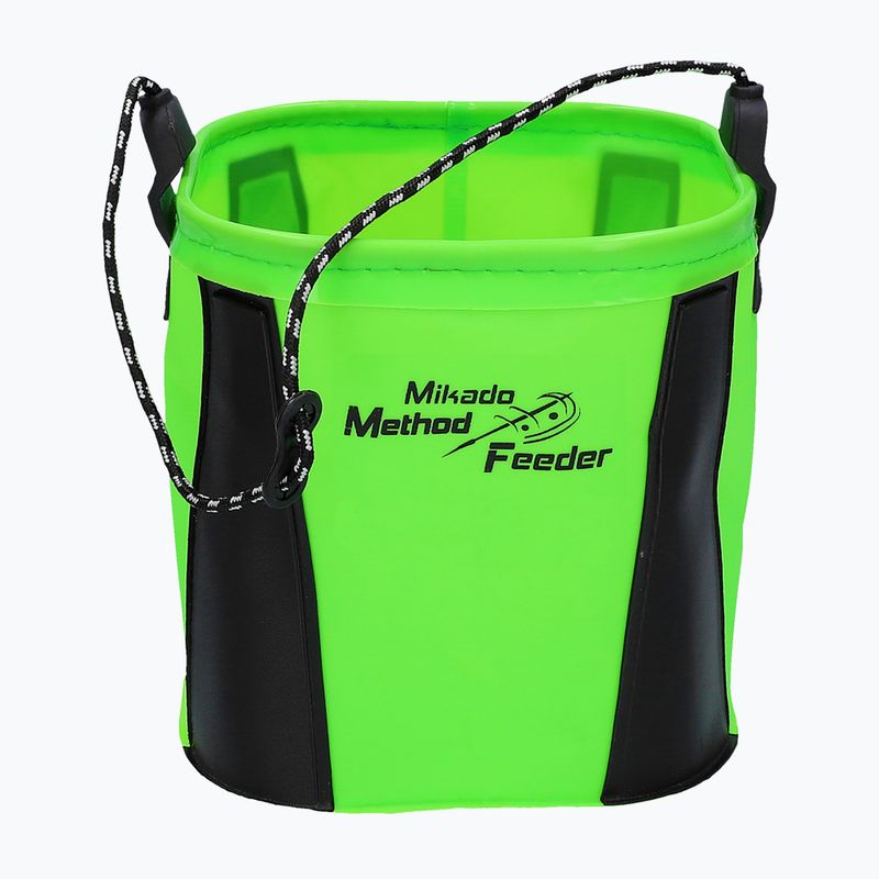 Mikado Eva Metoda Eva Feeder de pescuit găleată de pescuit verde UWI-MF-001