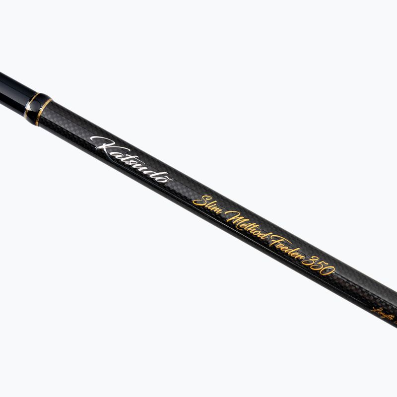 Mikado Katsudo Katsudo Slim Method Feeder tijă C.W. până la 90G 3 sec negru WAA681-350 2