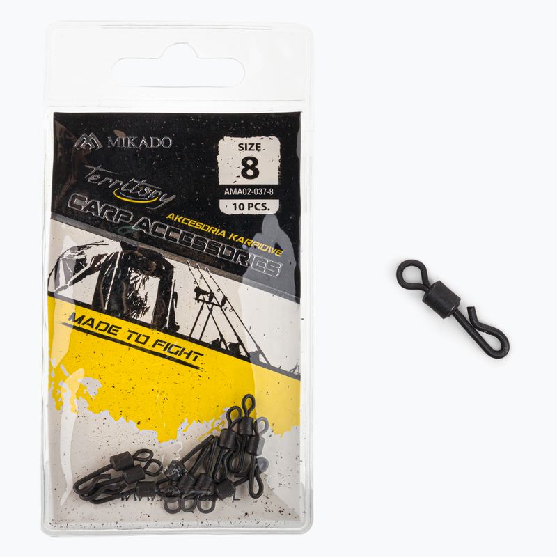 Elice pentru crap Mikado AMA02-037 10 buc negru AMA02-037-8