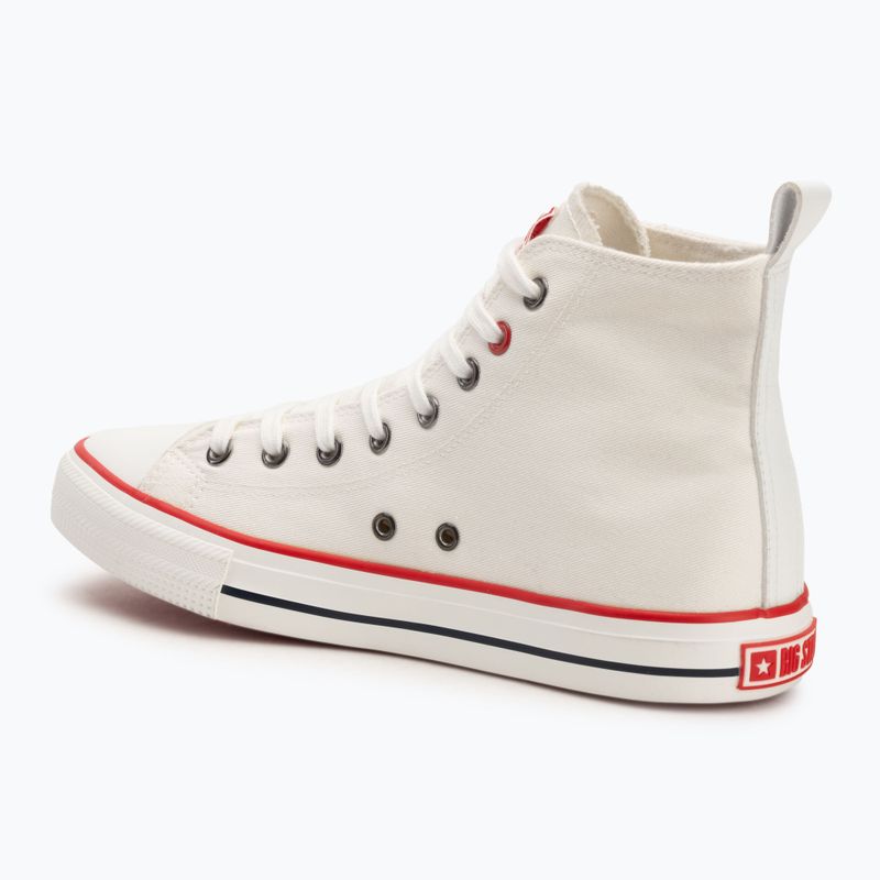 BIG STAR - adidași pentru bărbați JJ174066 alb/roșu 3