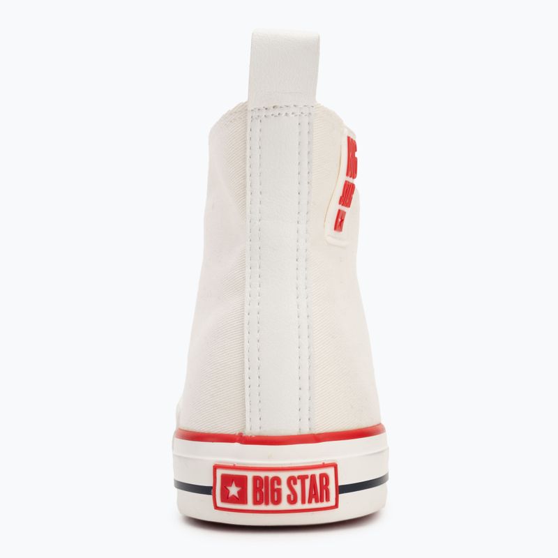 BIG STAR - adidași pentru bărbați JJ174066 alb/roșu 6