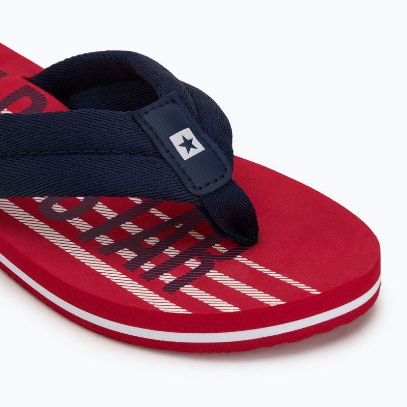Bărbați BIG STAR flip flop JJ174543 roșu 7