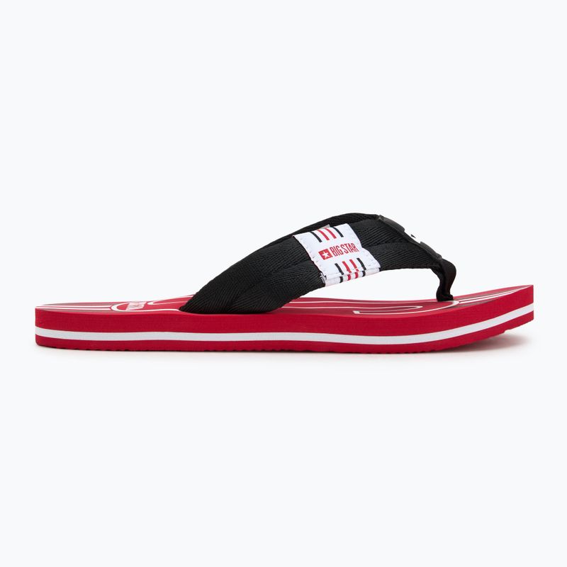 Flip flops pentru femei BIG STAR JJ274A431 roșu 2