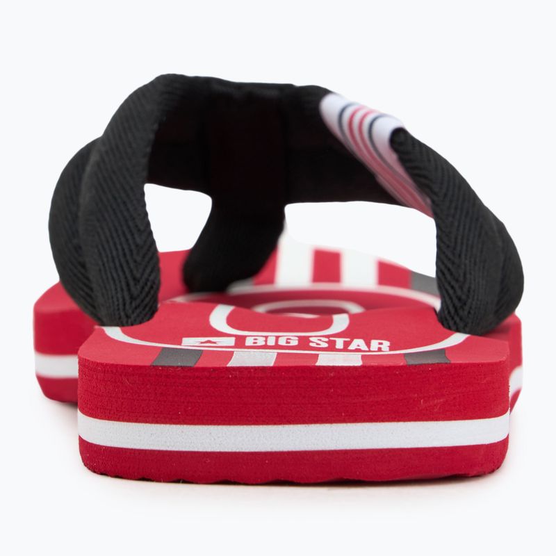 Flip flops pentru femei BIG STAR JJ274A431 roșu 6