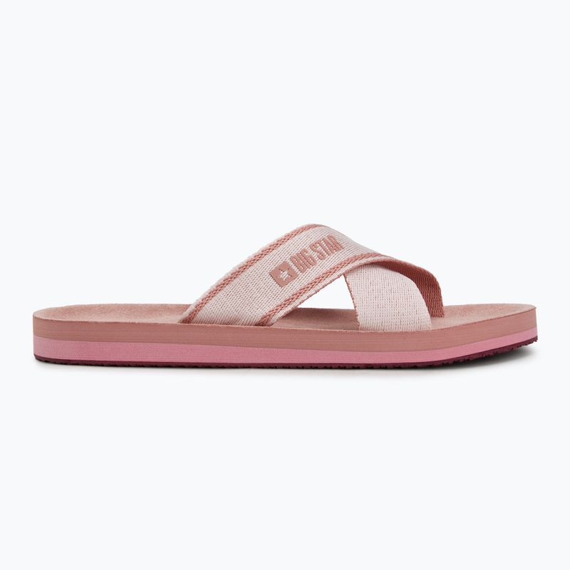 Flip-flops pentru femei BIG STAR NN274A058 bej deschis 2