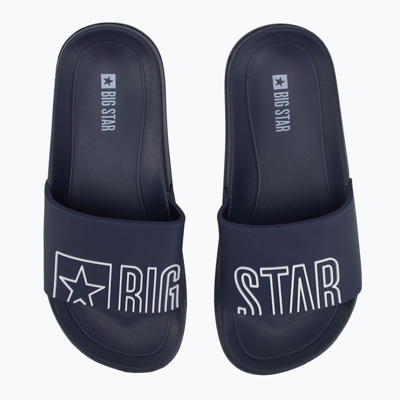 Flip-flops pentru copii BIG STAR NN374521 navy 5