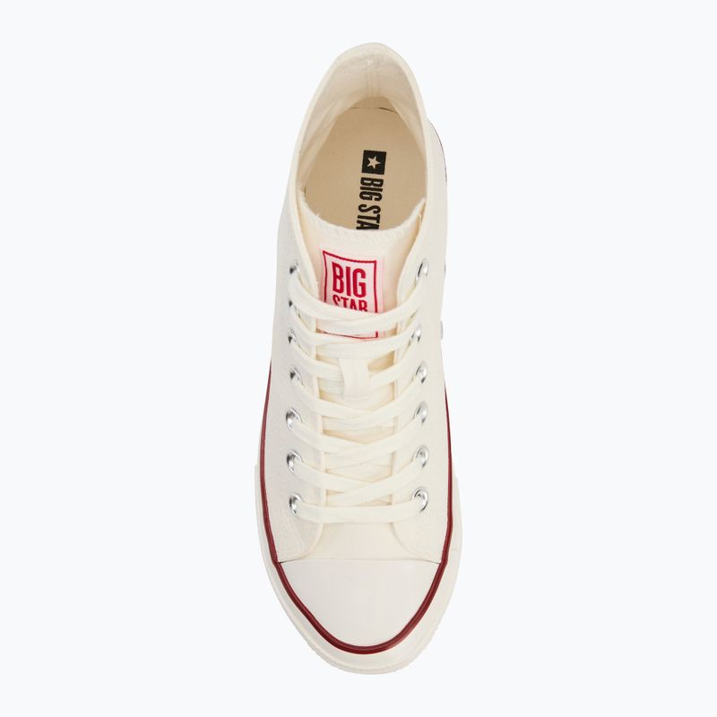 Încălțăminte pentru femei  BIG STAR NN274276 alb 5