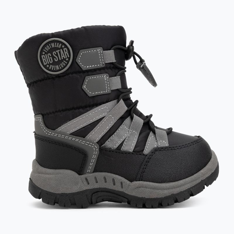 Ghete de zăpadă pentru copii  BIG STAR OO374054 black / dark grey 2