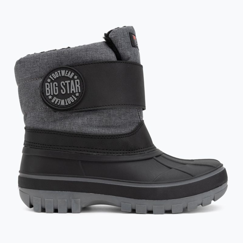 Ghete de zăpadă pentru copii  BIG STAR OO374063 grey / black 2