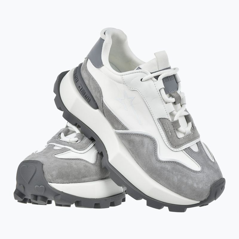 Pantofi pentru femei BIG STAR OO274A235 gri deschis/alb 11