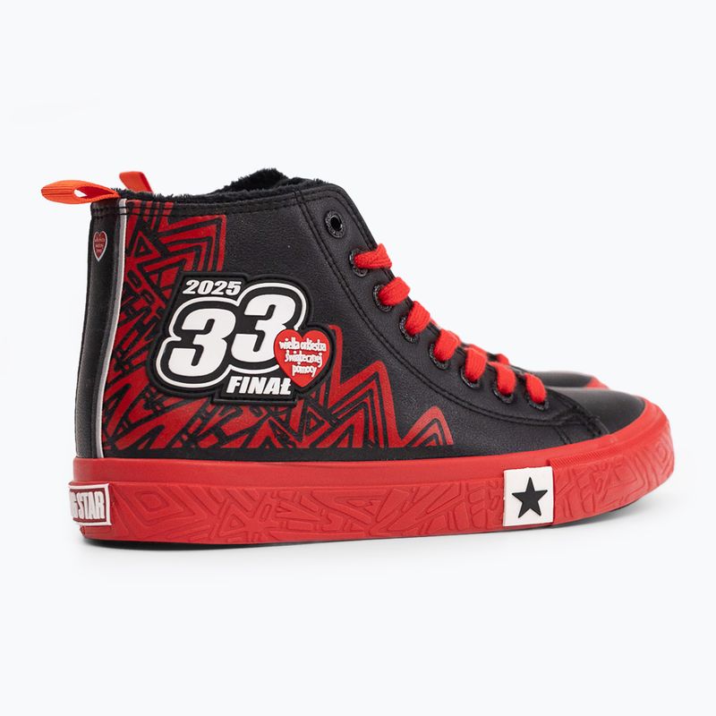 Încălțăminte pentru femei BIG STAR RR274A652 negru/ roșu 2