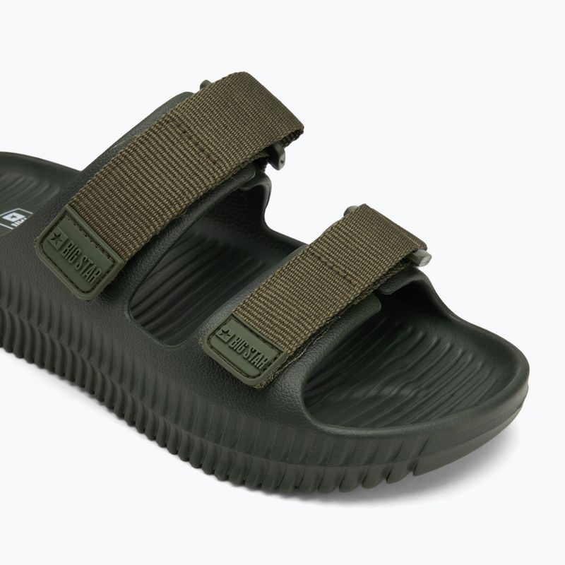 Papuci pentru bărbați  Big Star RR174A027 verde/olive 7