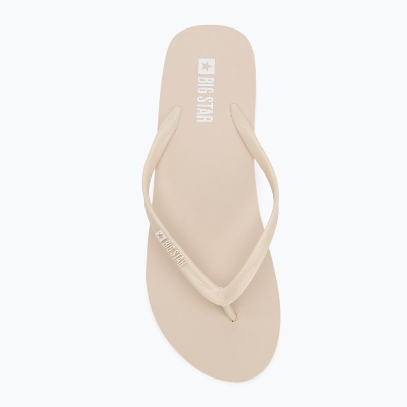 Șlapi pentru femei BIG STAR RR274A551 beige 5