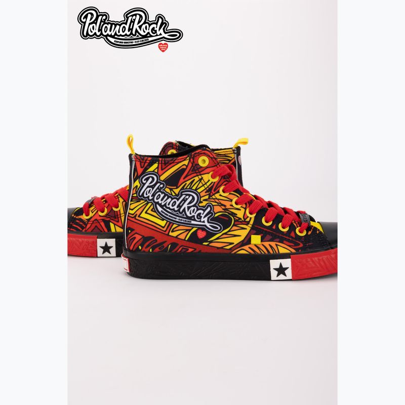 Încălțăminte pentru bărbați BIG STAR SS174501 black/red/yellow 13