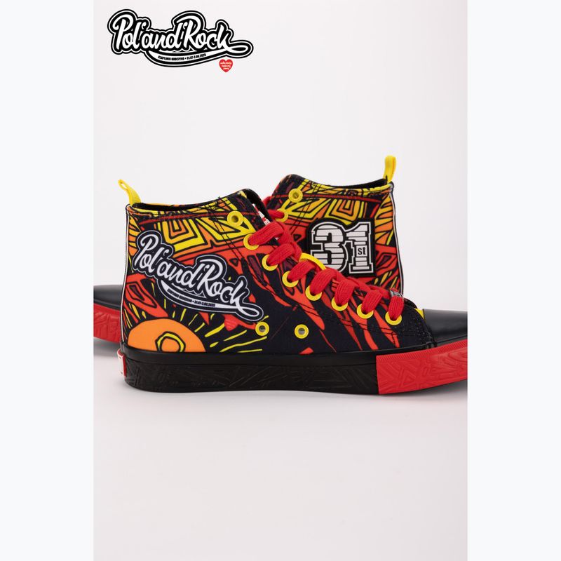 Încălțăminte pentru bărbați BIG STAR SS174501 black/red/yellow 14