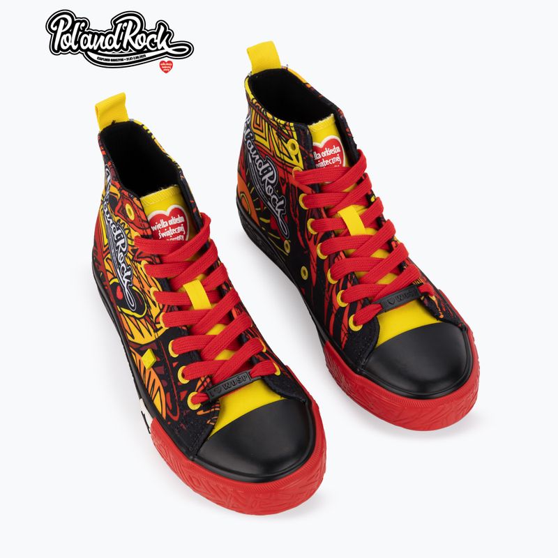 Încălțăminte pentru bărbați BIG STAR SS174501 black/red/yellow 15