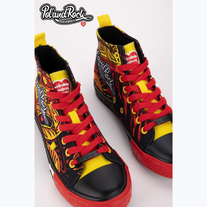 Încălțăminte pentru bărbați BIG STAR SS174501 black/red/yellow 16