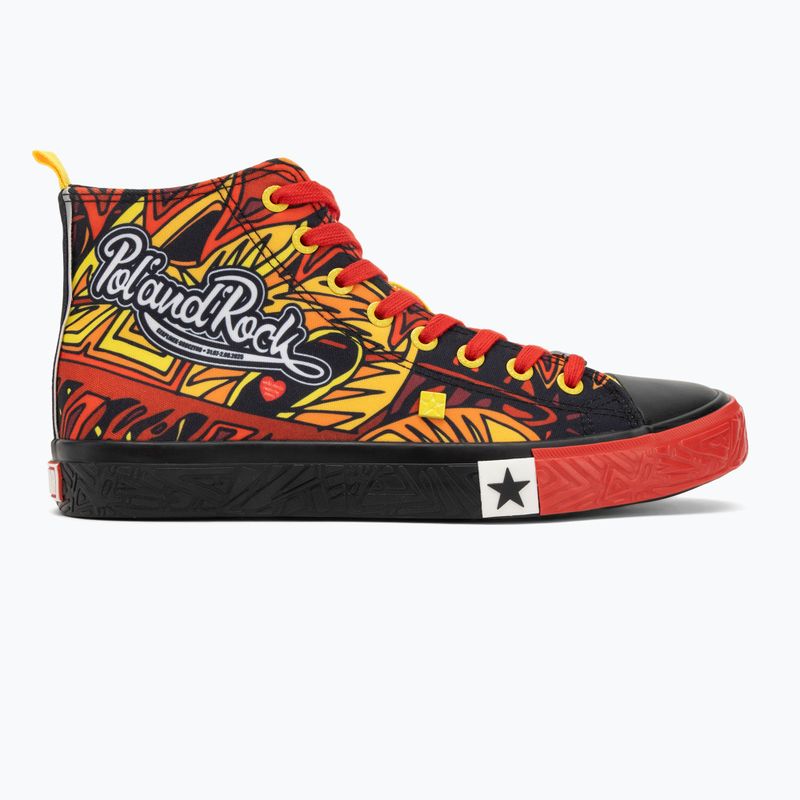 Încălțăminte pentru bărbați BIG STAR SS174501 black/red/yellow 2