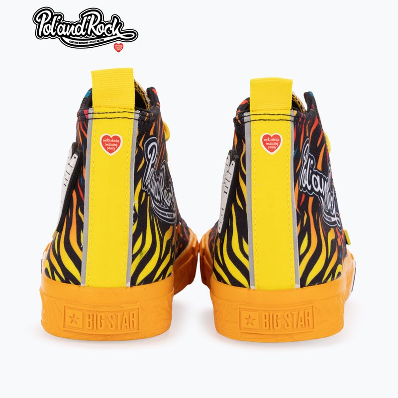 Încălțăminte pentru bărbați BIG STAR SS174503 yellow/red 10